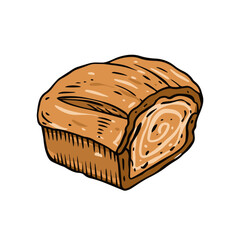Freshly Baked Cinnamon Swirl Bread Loaf that is perfect for any meal or occasion