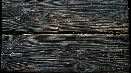 Close-Up of Weathered Wooden Surface with Natural Texture