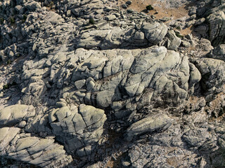 Around Latmos Mountain with Different Rock Forms. Aydin - Turkey