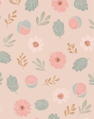 Soft pastel color in illustration background
