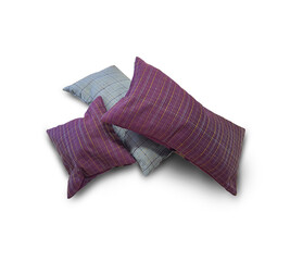 Set of modern decorative pillows