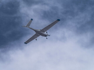 airplane in the sky