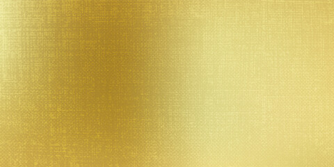 Fototapeta premium Gold wall texture background. Yellow shiny gold foil paint on wall sheet with gloss light reflection, vibrant golden paper luxury wallpaper eps 10