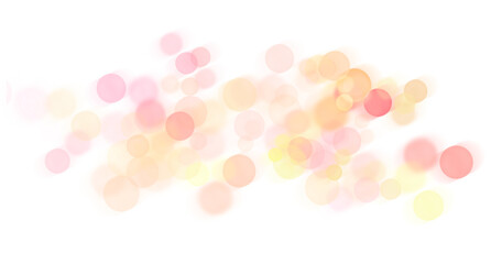 Radiant Transparent Bokeh Lights