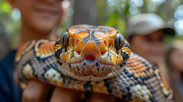 Female Snake Handler