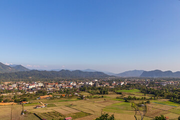 Fototapeta premium Vang Vieng, Vientiane Province, Laos
