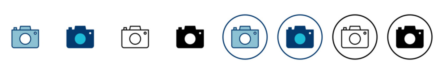 Camera Icon vector isolated on white background. Camera symbol. Camera vector icon