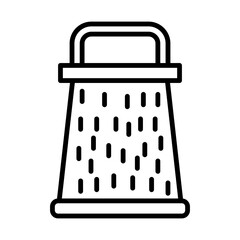 Cheese Grater line icon