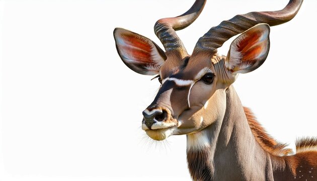 impala isolated on white