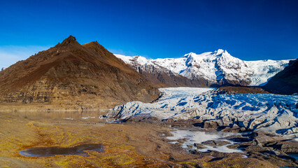 Iceland's Great Nature / Glaciers and Snowy Mountains / Svinafellsj&ouml;kull