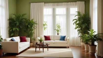 Fototapeta premium Photo modern style interior room 3d illustration