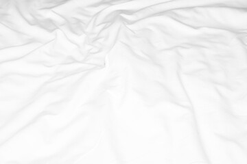 Abstract Background on isolated. Abstract white waves. Wave from Curtain. White wave background.