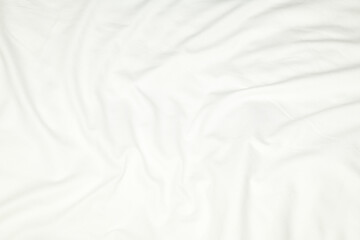 Abstract Background on isolated. Abstract white waves. Wave from Curtain. White wave background.