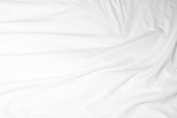 Obraz premium Abstract Background on isolated. Abstract white waves. Wave from Curtain. White wave background.