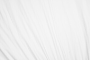 Obraz premium Abstract Background on isolated. Abstract white waves. Wave from Curtain. White wave background.