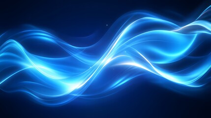 
Modern abstract high-speed light effect. Abstract background with curved beams of light. Technology futuristic dynamic motion. Movement pattern for banner or poster design background concept.