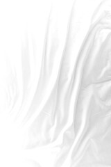 Obraz premium Abstract Background on isolated. Abstract white waves. Wave from Curtain. White wave background.