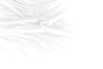 Abstract Background on isolated. Abstract white waves. Wave from Curtain. White wave background.