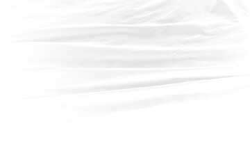 Obraz premium Abstract Background on isolated. Abstract white waves. Wave from Curtain. White wave background.