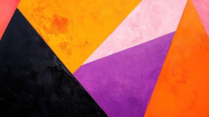 Abstract Colorful Geometric Shapes