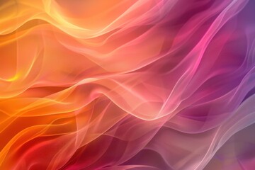 Obraz premium Colorful Abstract Smoke Flowing in Vibrant Shades