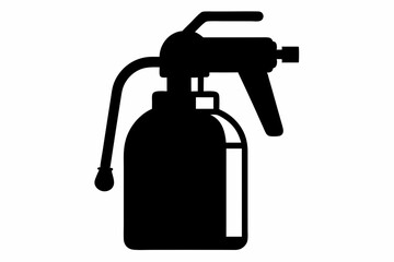 Spray bottle silhouette vector, Spray bottle icon symbol, Clean spray bottle