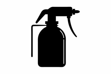 Spray bottle silhouette vector, Spray bottle icon symbol, Clean spray bottle