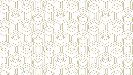 geometric golden line pattern background