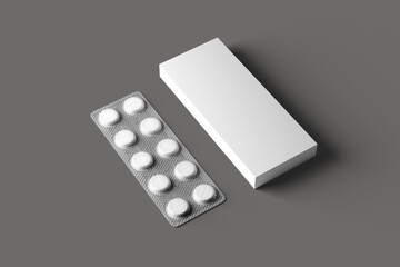 Pills Box Mockup