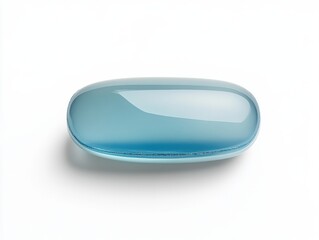 isolated pill on white background.