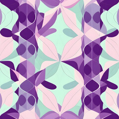 Fototapeta premium seamless pattern with flowers