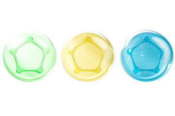 Medical and science concept molecules and cells,3d rendering