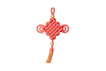 cartoon style chinese knot , 3d rendering