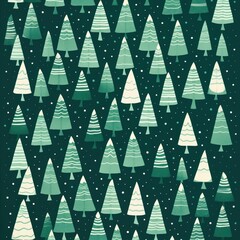 Christmas trees pattern backgrounds christmas abstract.