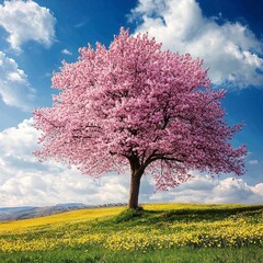 tree in spring