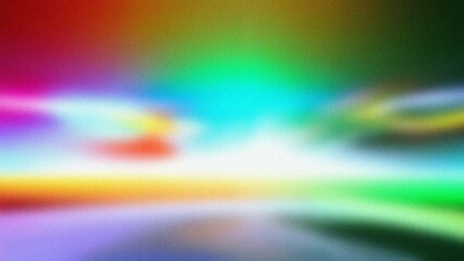 Vibrant rainbow light trails. Ethereal glow, dynamic energy. Symbolizes hope, innovation, and vibrant possibilities.