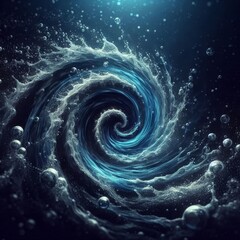 Water vortex or swirl background
