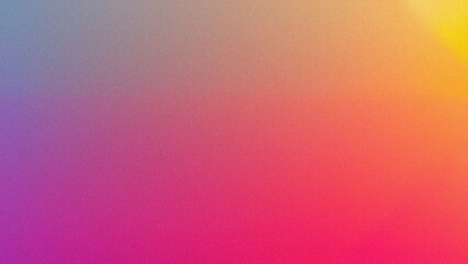 Colorful gradient background. Vibrant hues blend seamlessly, evoking joy and optimism. Perfect for presentations or designs needing a cheerful backdrop.