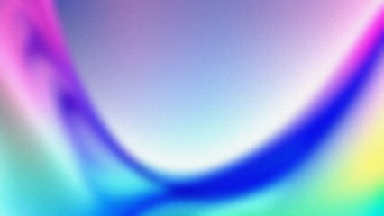 Naklejka premium Colorful abstract wave. Vibrant spectrum curve; symbolizes fluidity, energy, and transition. Perfect for design projects.