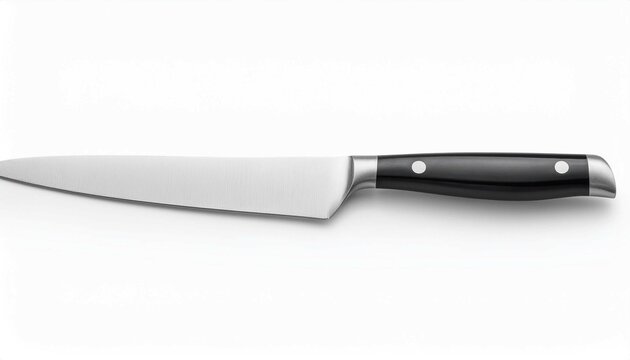 knife on white background