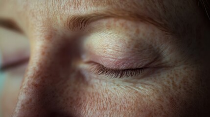 Close-up of Natural Relaxation in Warm Light