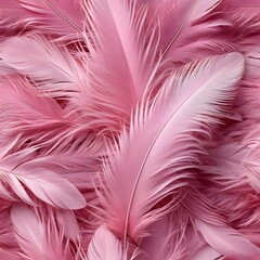 Fototapeta premium pink feathers background