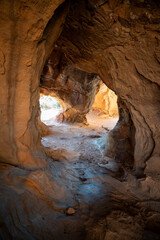Stadsaal Caves in Cederberg Wilderness Area of South Africa.