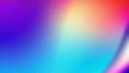 Fototapeta premium Colorful gradient background. Vibrant hues blend seamlessly, evoking joy and energy. Perfect for modern designs.