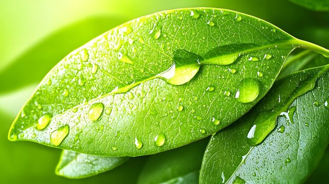 Dew-kissed Leaves: Morning dew clings to delicate leaves. The moisture fuels growth&mdash;the elixir of creativity. 