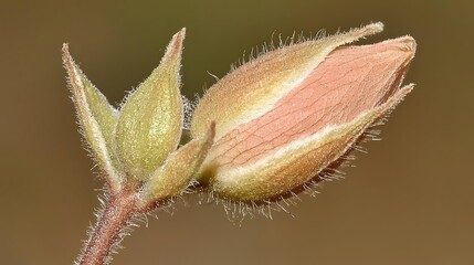 Budding Imagination: A tiny bud emerges&mdash;the potential for blossoms and breakthroughs. 