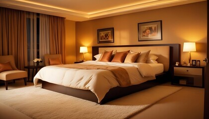 Photo modern style interior room 3d illustration