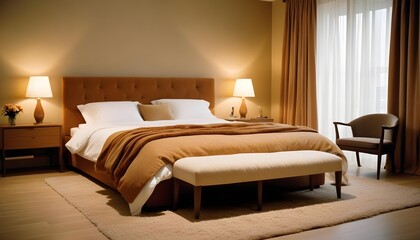 Photo modern style interior room 3d illustration