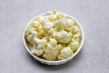 Cauliflowe, vegetable excellent source of fiber