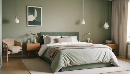 Photo modern style interior room 3d illustration